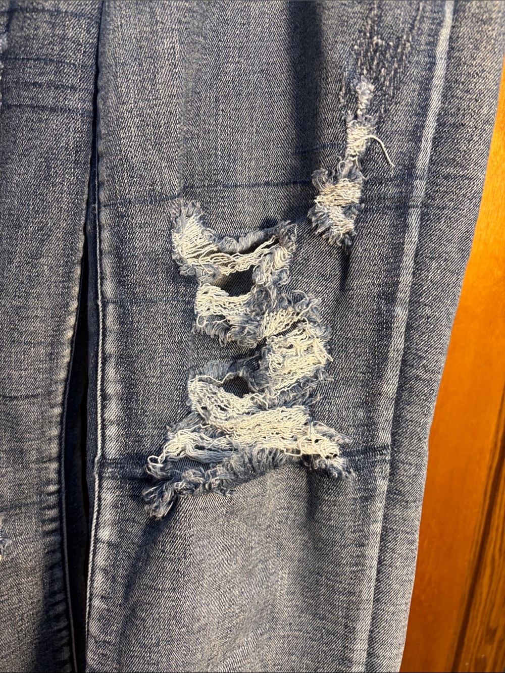 Judy Blue Distressed Boyfriend Jeans - Picture 2 of 10